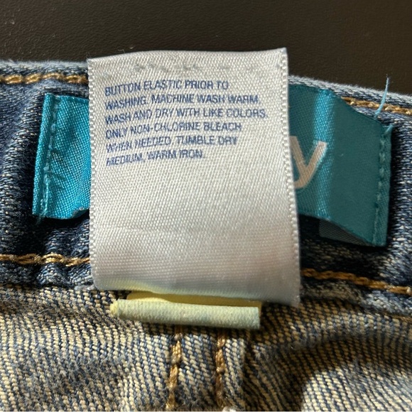 Old Navy Skinny Jeans Denim Girls Size 16 Adjustable Waist - Picture 4 of 6